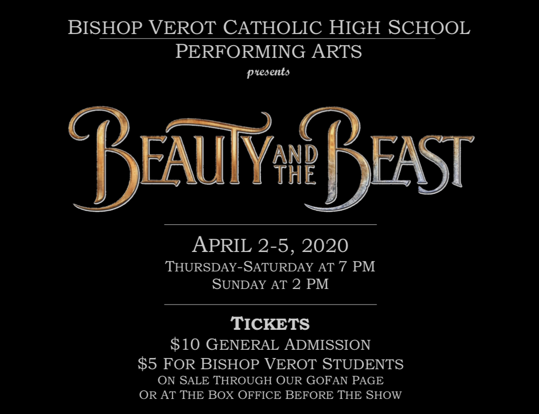 Bishop Verot Theater presents Beauty and the Beast 