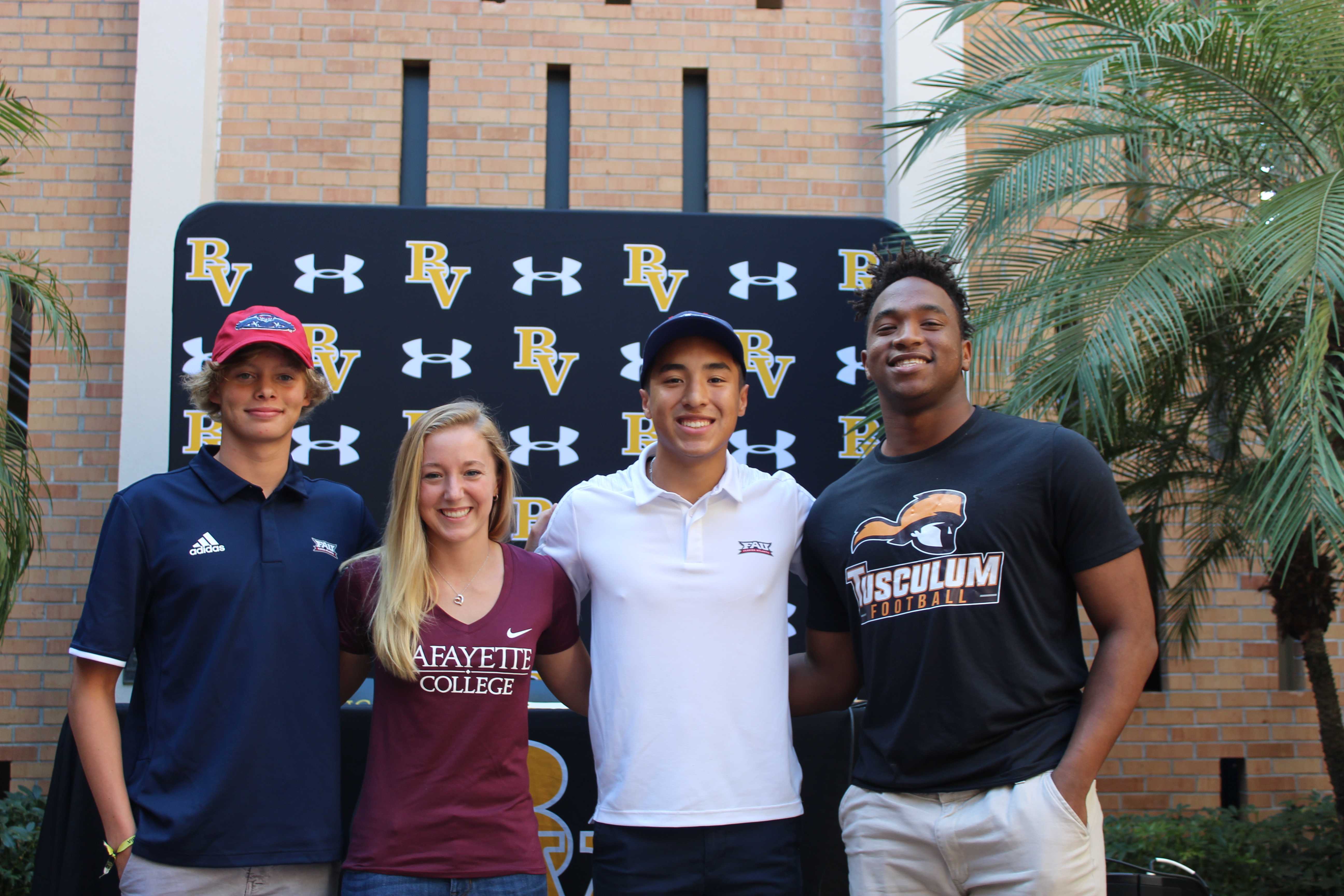 Bishop Verot Athletes Commit to Play Collegiate Sports 