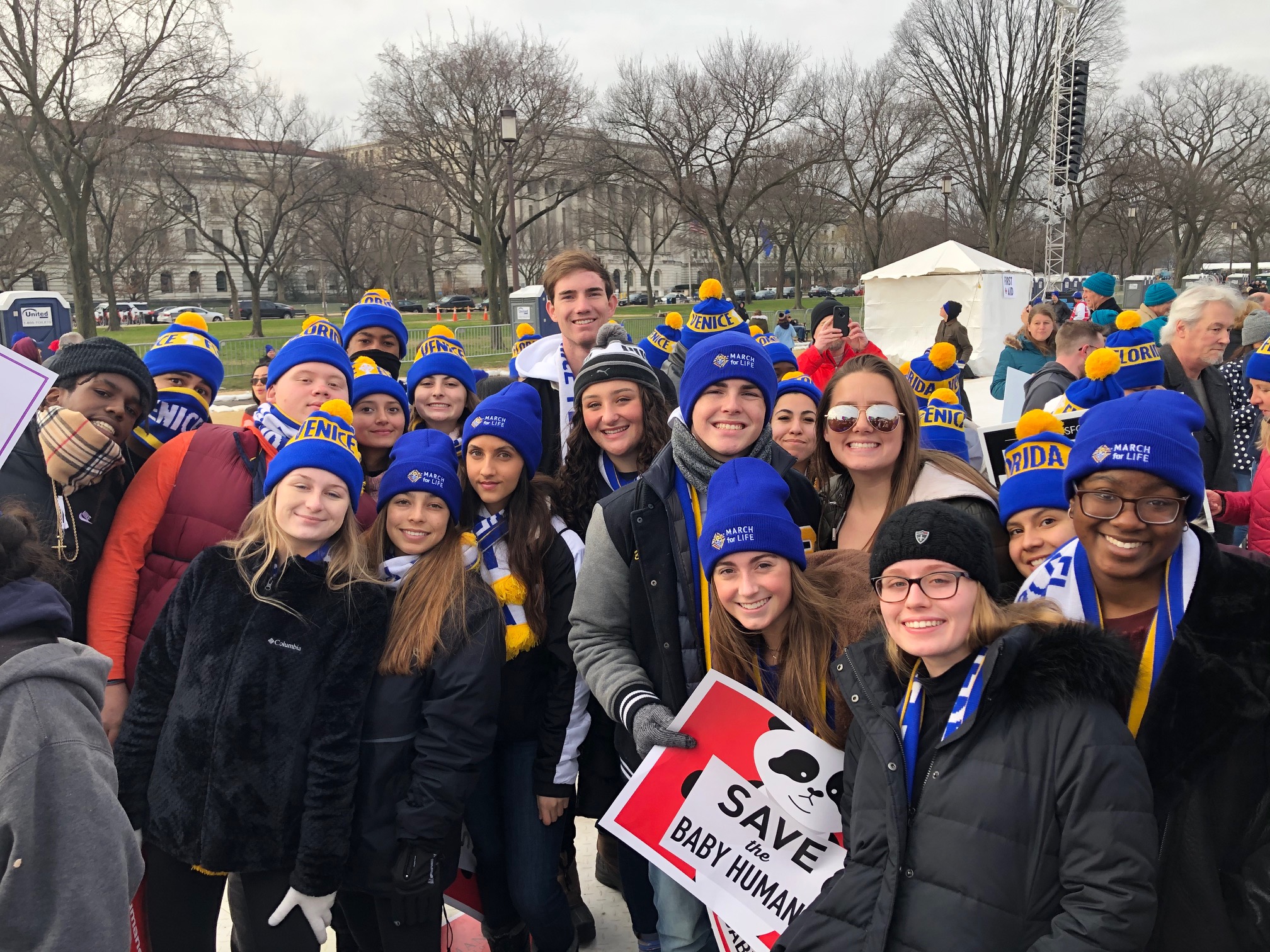 Vikings participate in the March for Life 